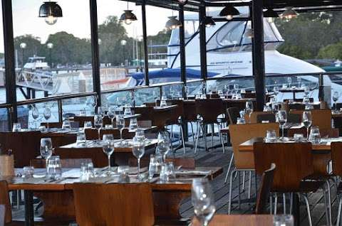 Photo: Italian Marina Restaurant Pizza near Noosa 360 water view from all tables
